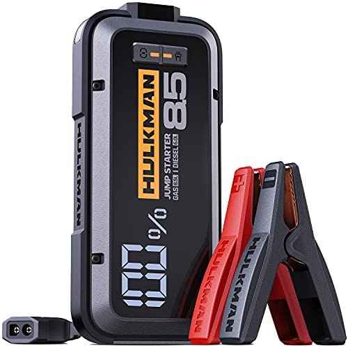 Jump Starter 2000 Amp 20000mAh Car Starter For Up To 8.5L Gas And 6L Diesel Engines