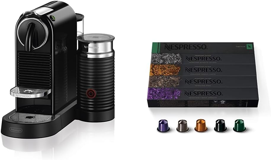 Nespresso CitiZ Original Espresso Machine By De'Longhi, Black