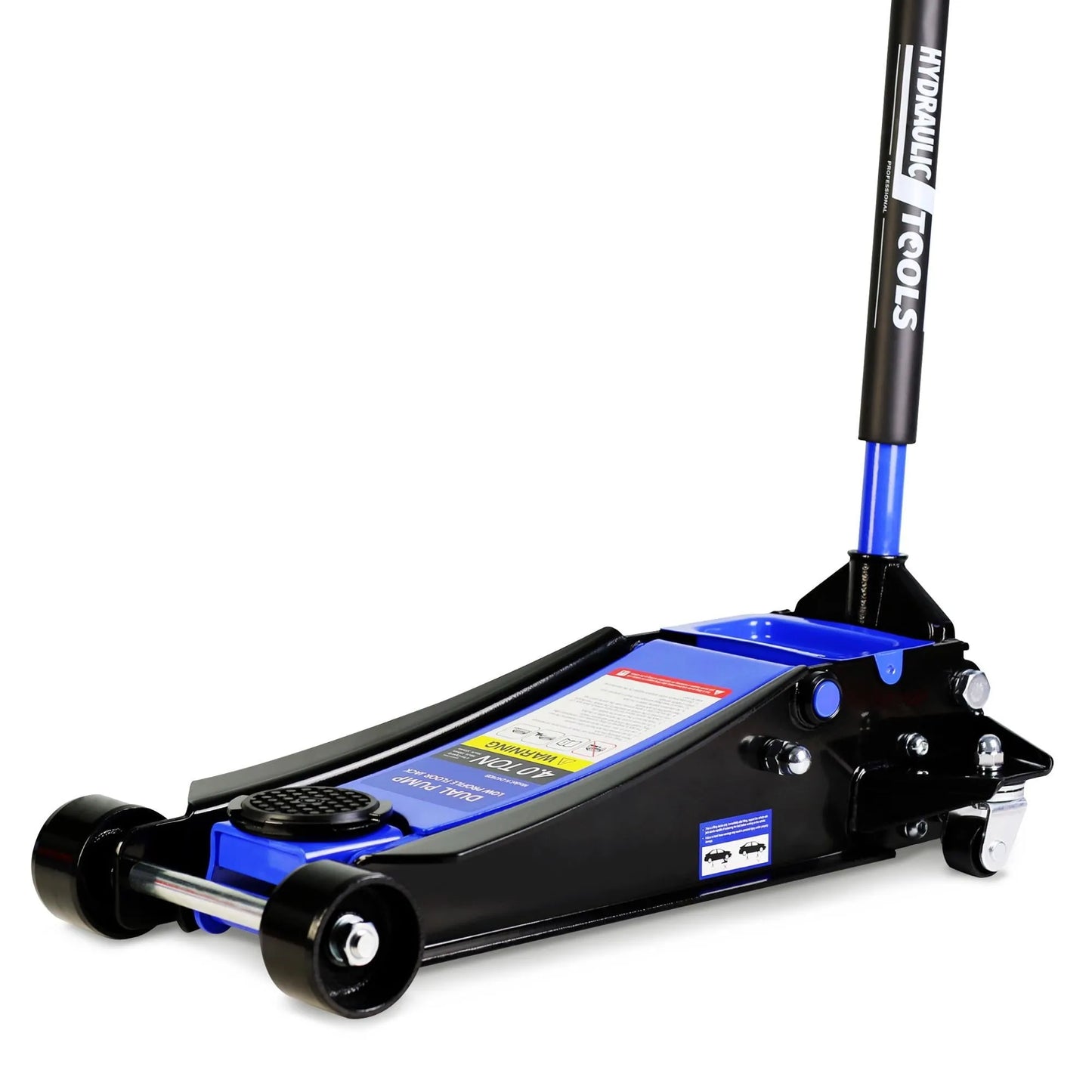4-Ton Floor Jack, Low Profile Car Jack, Heavy-Duty Trolley Jack Car Lift With Dual Pump Pistons, Lifting Range 4 In.-21 In., 8000lbs