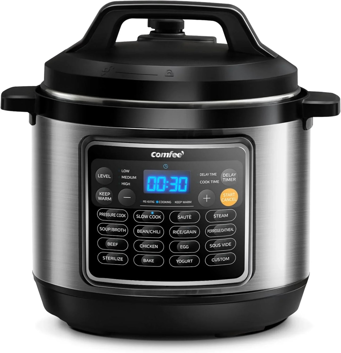 Comfee 16-in-1 Electric Pressure Cooker With Non-Stick Pan