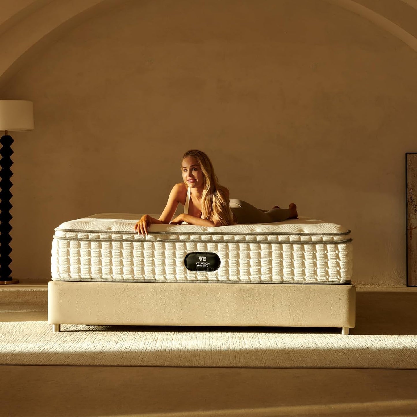 Queen Mattress, 12 In. Cooling Gel Memory Foam Mattress, Cool Sleep, Pressure Relief With Medium Firm Support, Improves Sleep
