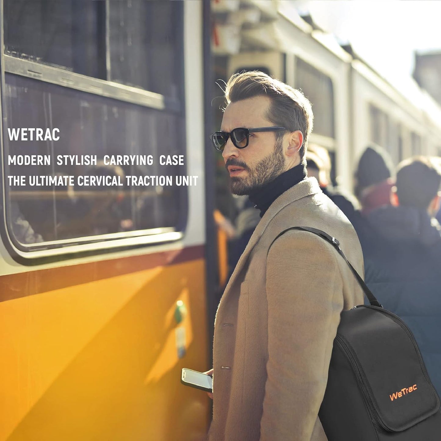iSTIM WeTrac Cervical Neck Traction Device With Travel Bag