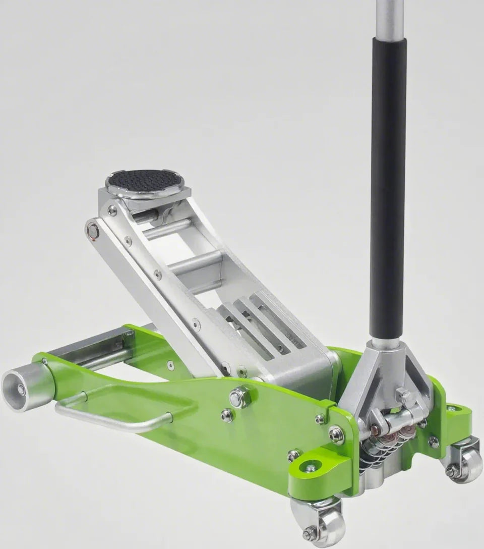 Tools 3-Ton Quick Rise Aluminum Floor Jack With Dual Pump Pistons And Reinforced Lifting Arm