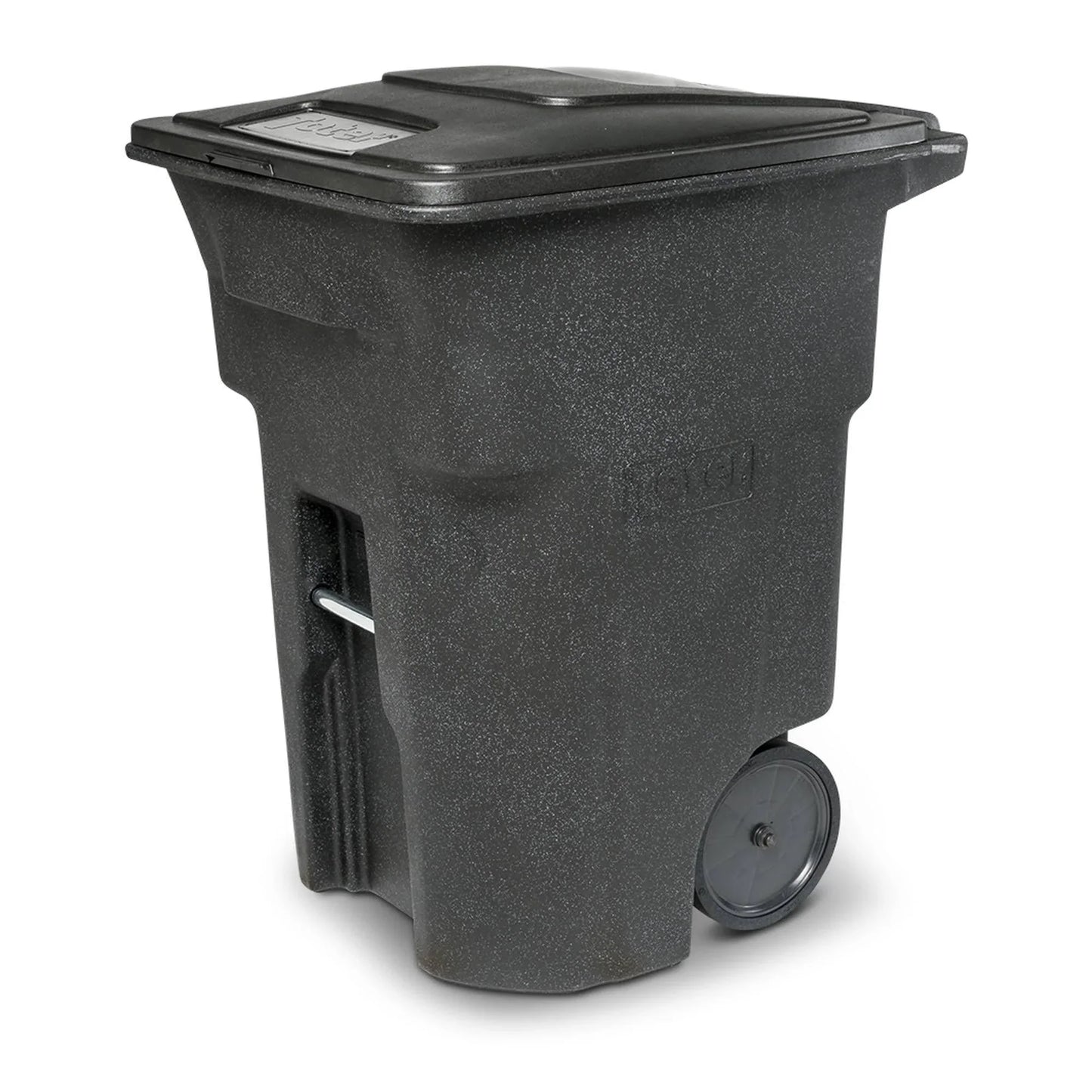 ANA96-00BKS 96 Gal. Trash Can With Quiet Wheels And Lid