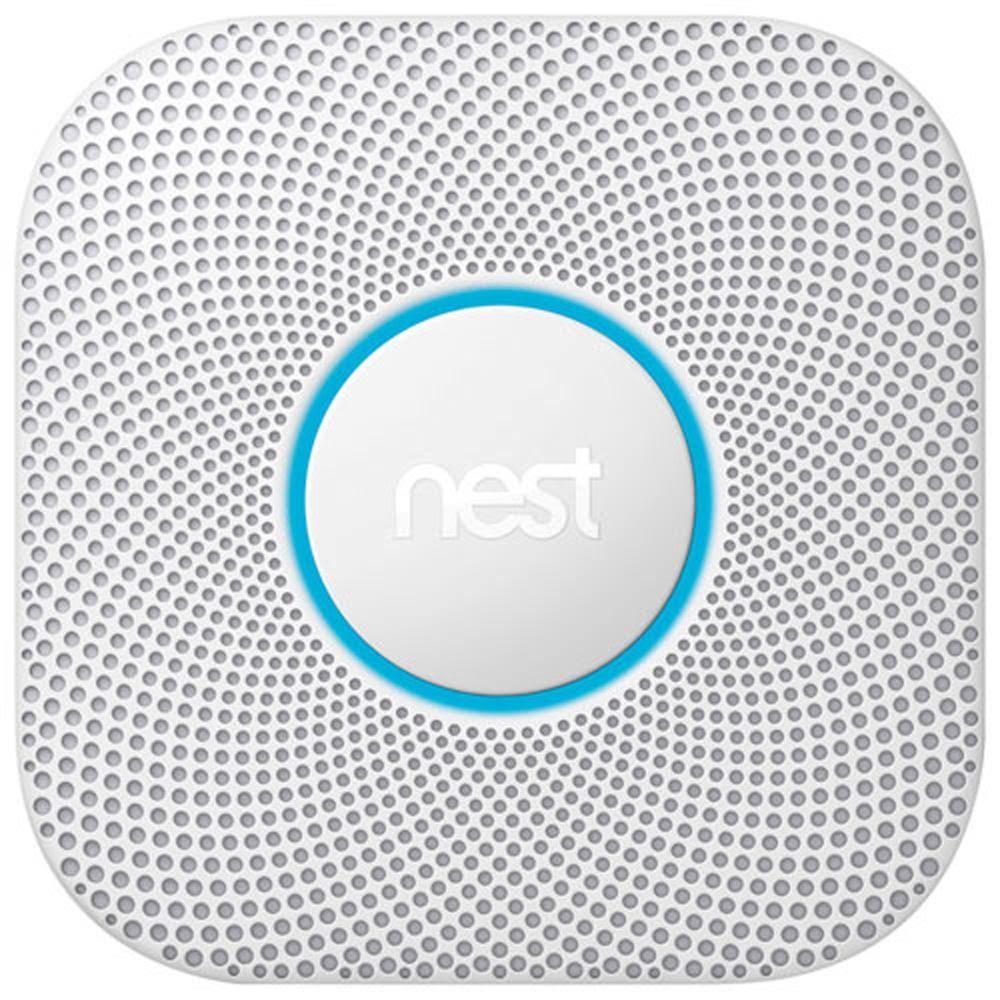 Google Nest Protect 2nd Gen Wired Smoke And CO Alarm With Voice Alerts And Phone Notifications