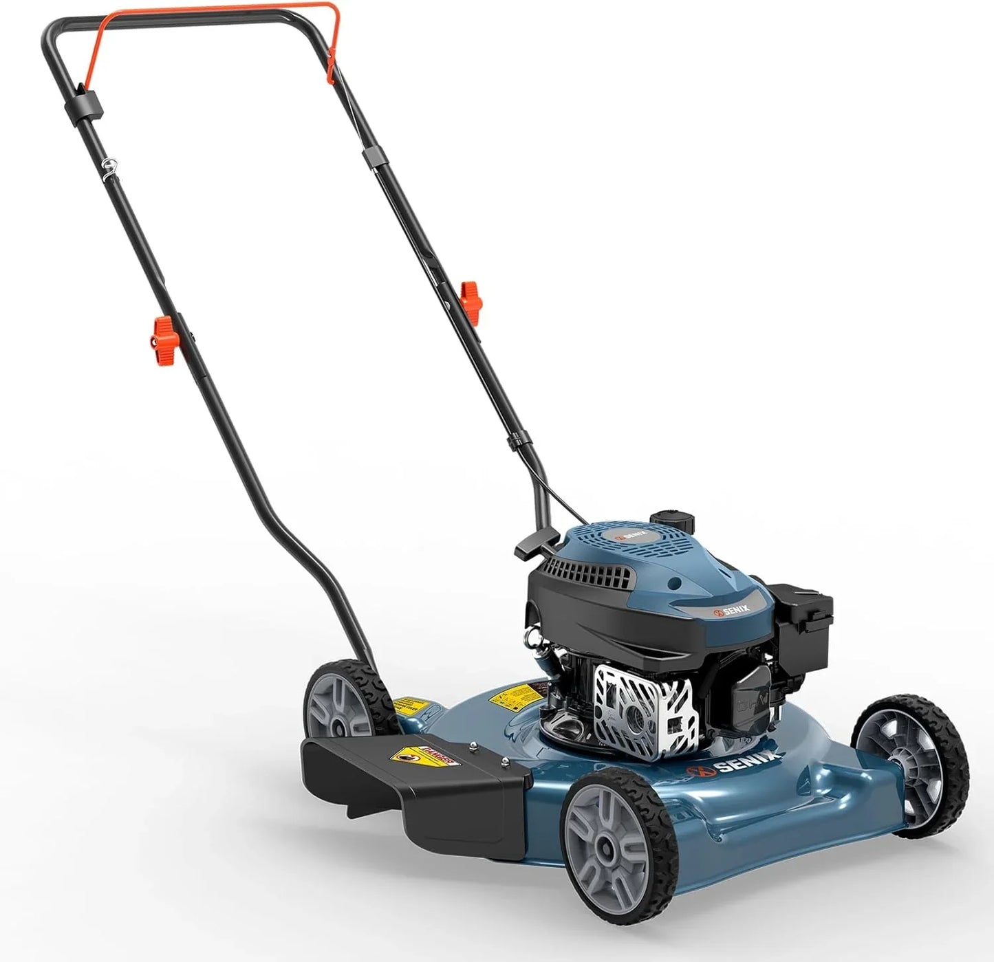Senix 20 In. Gas Lawn Mower, 144 Cc Gas Powered Lawnmower, 4-Cycle Engine Walk-Behind