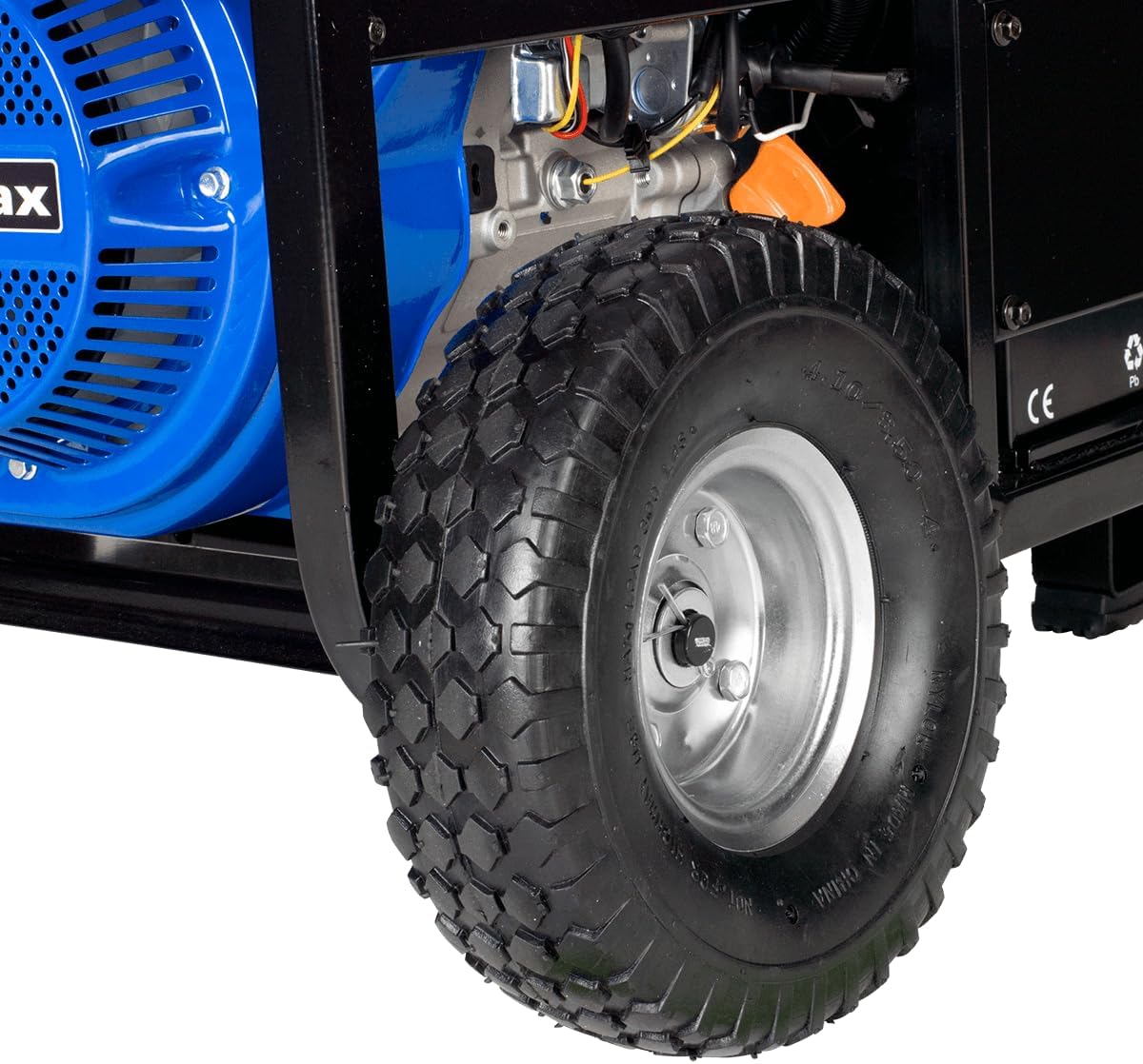 13,000-Watt Dual Fuel Portable Generator- Gas And Propane, Electric Start, Whole Home Backup Power, Transfer Switch Ready, RV And Emergency Ready