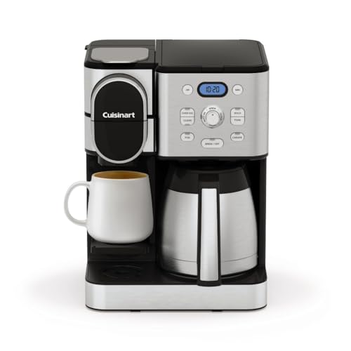 Cuisinart Coffee Center 10 Cup Thermal Coffeemaker And Single Serve Brewer