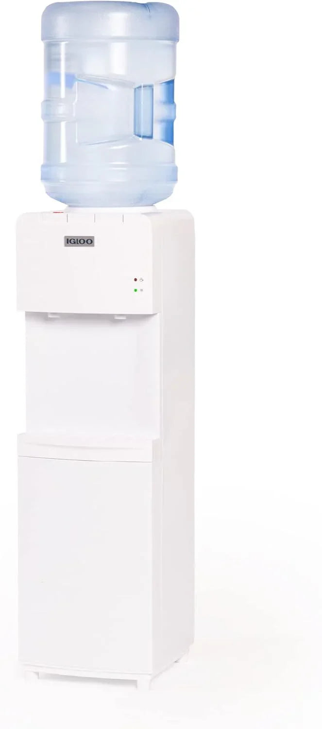 Igloo Bottom Loading Water Cooler Hot Cold Room Temperature Dispenser Stainless Steel