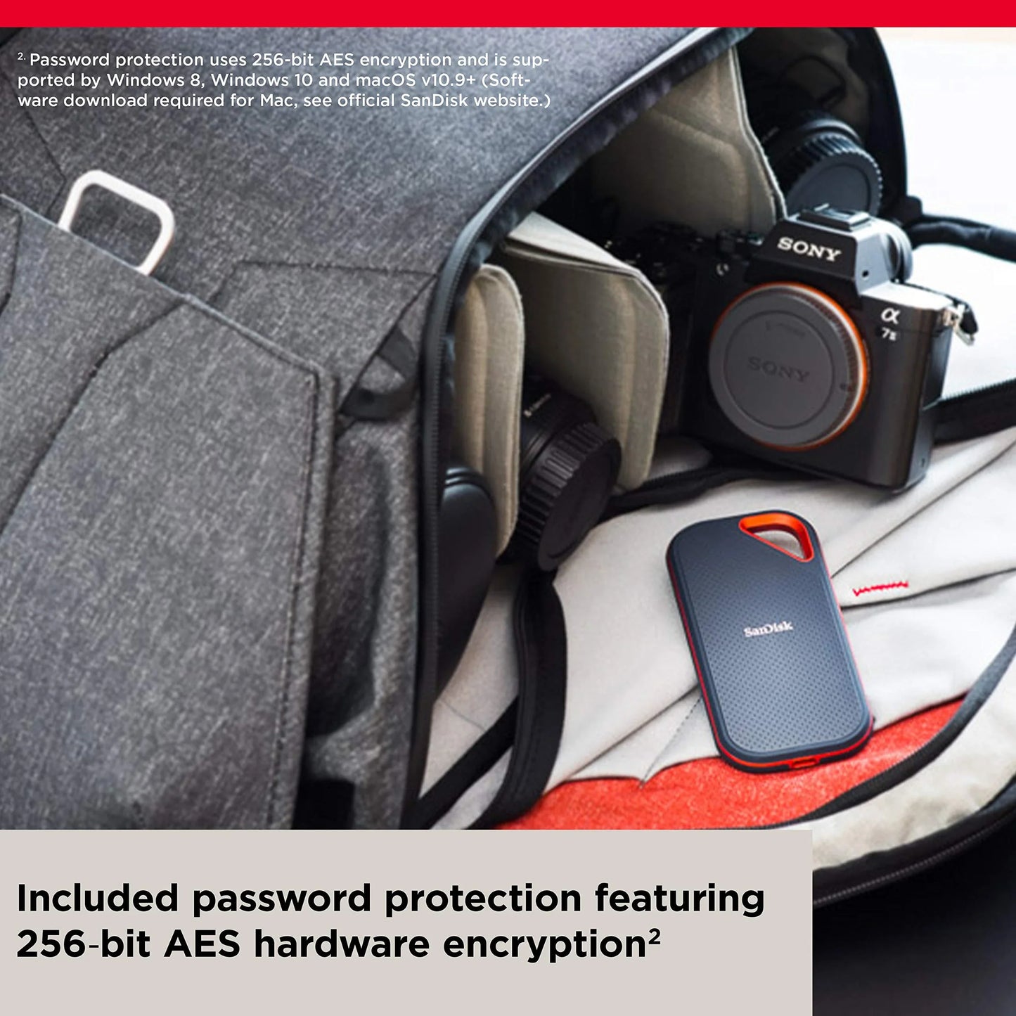 SanDisk 1TB Extreme Pro Portable SSD- Up To 2000MB/s