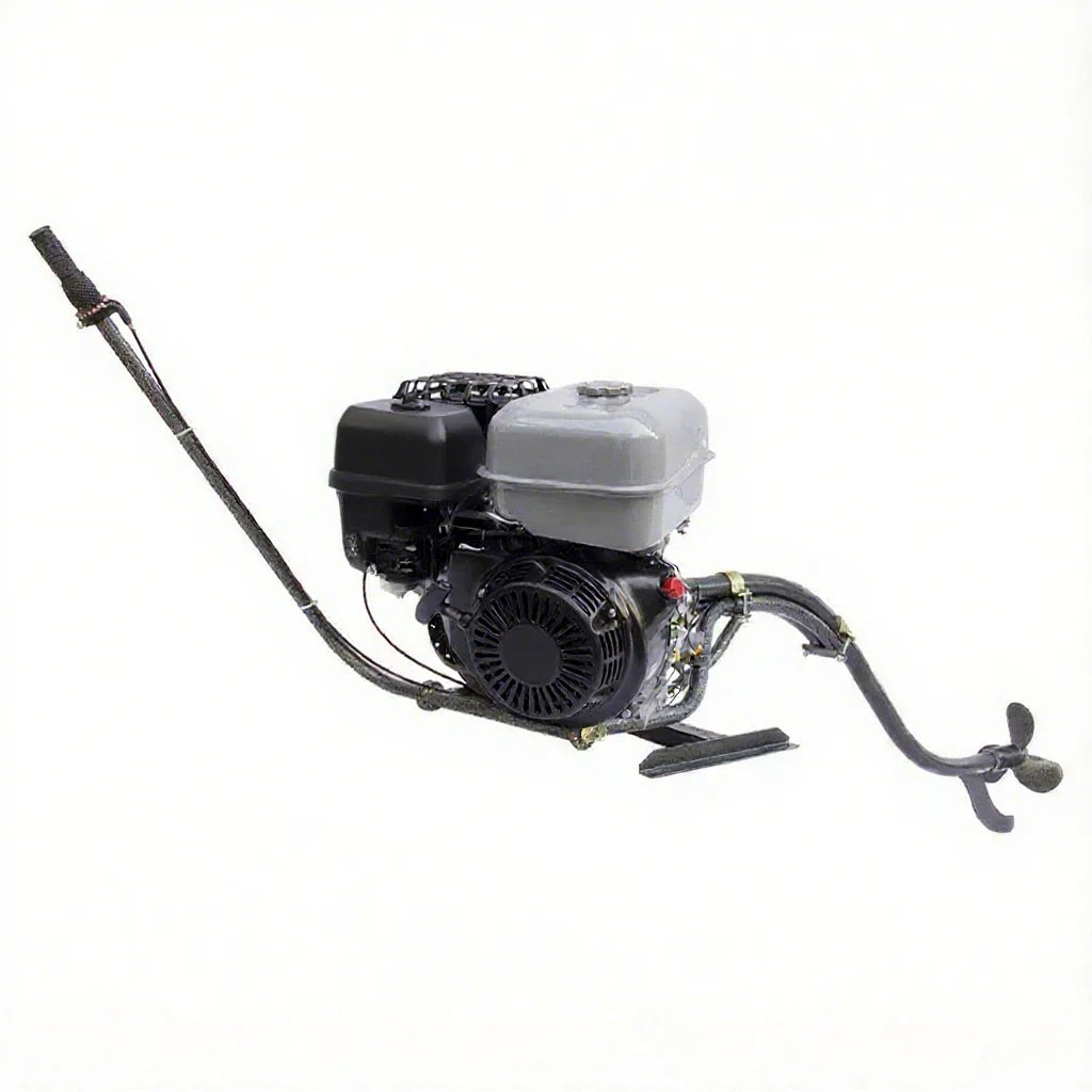 15HP 4 Stroke Outboard Motor, 420cc Marine Fishing Boat Engine Single-Cylinder 6L, Big Fuel Tank Up To 20 Km/H 3600rpm