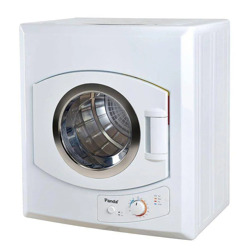 3.75 Cu. Ft. Compact Electric Laundry Dryer, Portable Clothes Dryer With Easy Controls, White
