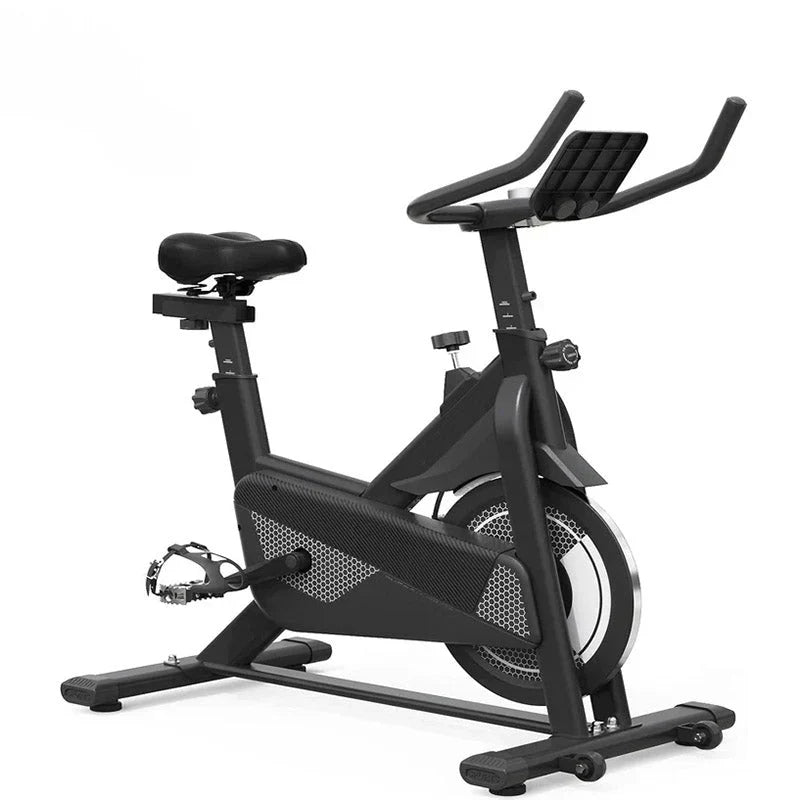 Exercise Bike, Stationary Bike Indoor Cycling Bike For Home Cardio Gym 300lbs Weight Capacity, Workout Bike With Heavy Flywheel, Seat Cushion