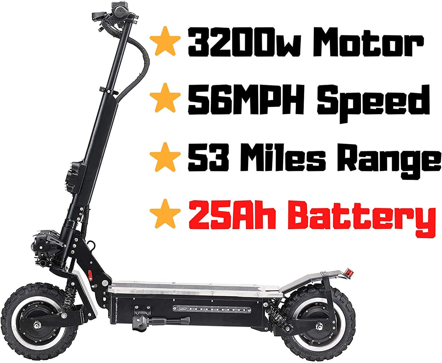 Maxx 60MPH Ultra High Speed Electric Scooter For Adults Foldable, 5000W Power Dual Motor, 60V/38.5Ah Battery, 83 Miles Range, Grade 30 Degree