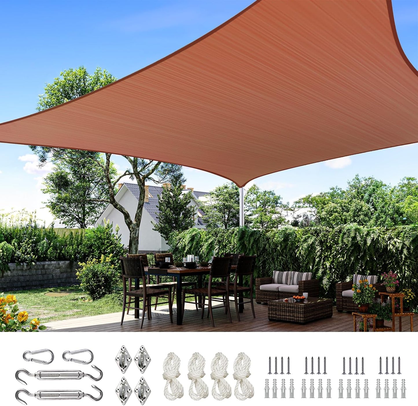 Quictent Sun Shade Sail For Patio