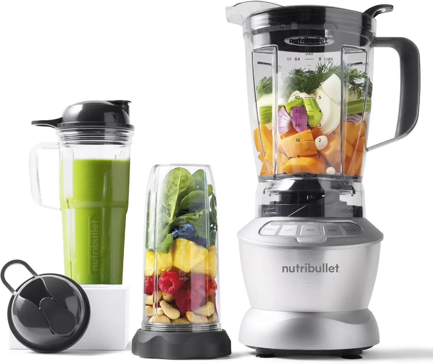 Nutribullet Full-Size Blender Combo 1200W NBF50500- Dark Gray