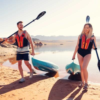Lifetime Guster 100 Sit-In Kayak, 2-Pack 457