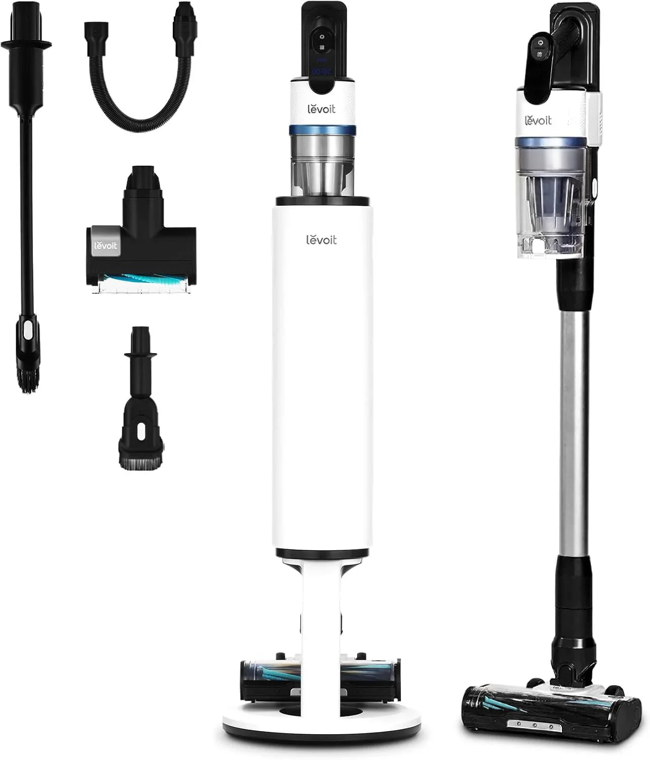 Levoit Cordless Vacuum Cleaner, Stick Vac With Tangle-Resistant Design, Up To 50 Minutes, Powerful Suction, Rechargeable, Lightweight
