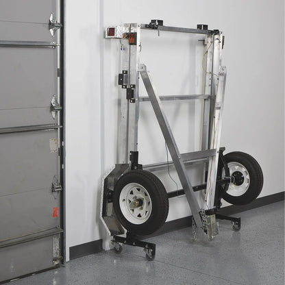 Ultra-Tow 4 Ft. x 8 Ft. Folding Aluminum Utility Trailer Kit-1170Lb. Load Capacity 3806S109