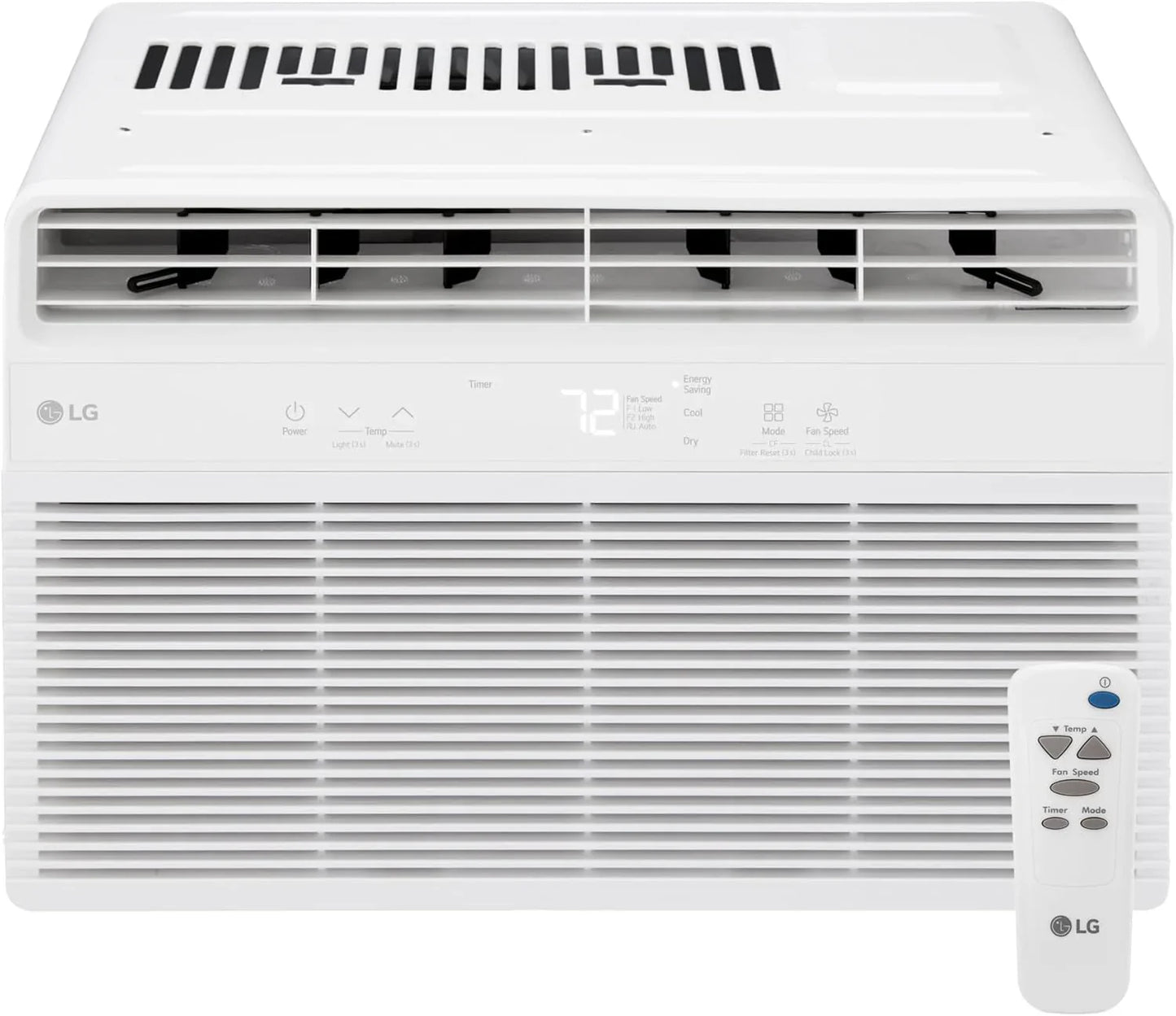 LG 5000 BTU Window Air Conditioner With Remote, Easy Mechanical Control Ultra-Quiet
