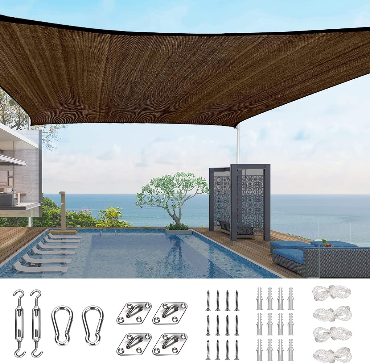 Quictent Sun Shade Sail For Patio