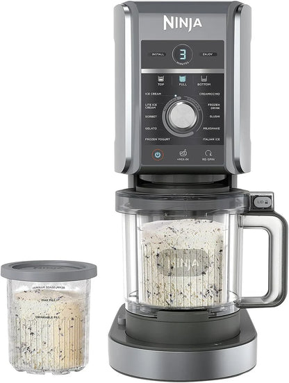 Ninja CREAMi Deluxe 11-in-1 Luxury Ice Cream And Frozen Dessert Maker