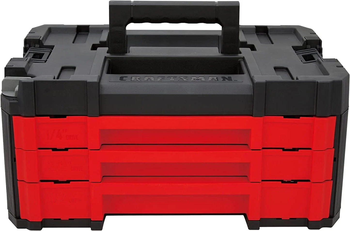 262-Piece Mechanic Tool Set, Master Socket Set With 3-Drawer Versastack Tool Box, SAE/Metric Set