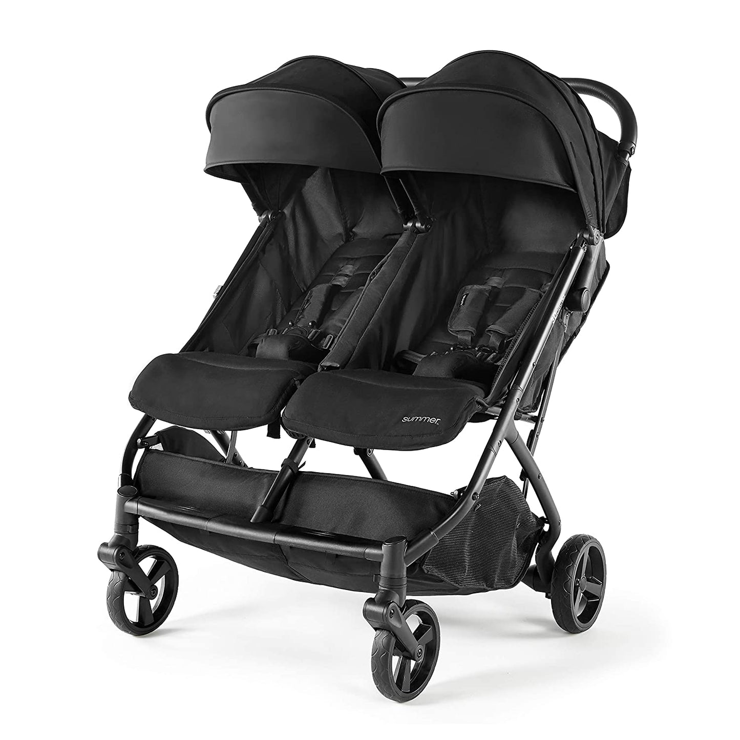3Dpac Cs Plus Double Stroller Black C Car Seat Compatible Baby Stroller C Lightweight Stroller With Convenient One-Hand Fold