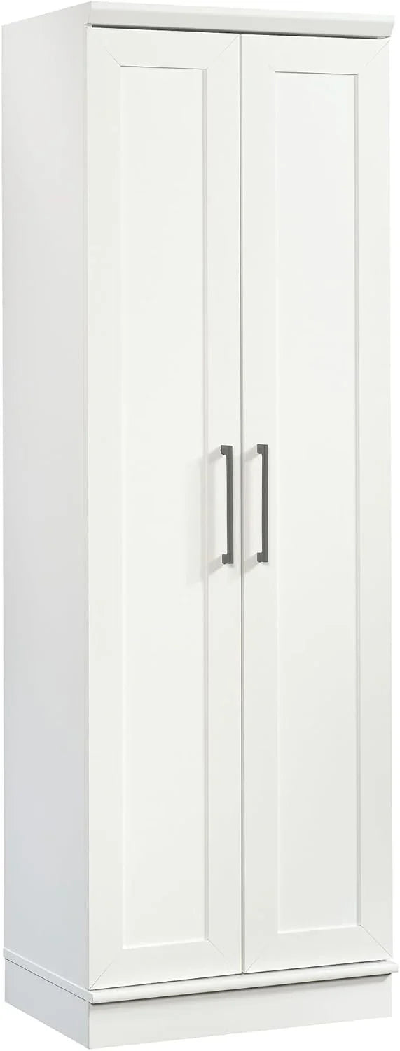 Sauder HomePlus Storage Cabinet/Pantry Cabinets, Soft White Finish