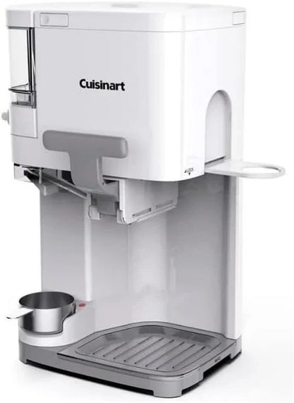 Cuisinart Soft Serve Ice Cream Machine- Mix It In Ice Cream Maker For Frozen Yogurt, Sorbet, Gelato, Drinks 1.5 Quart, White, ICE-48
