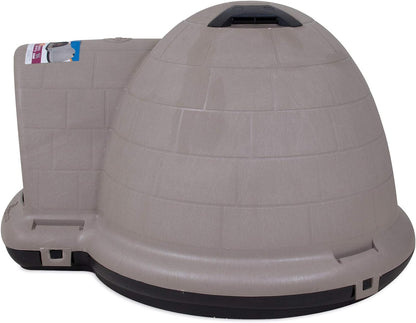 Petmate Indigo Dog House, Igloo Dog House, Made In Usa With 90% Recycled Materials