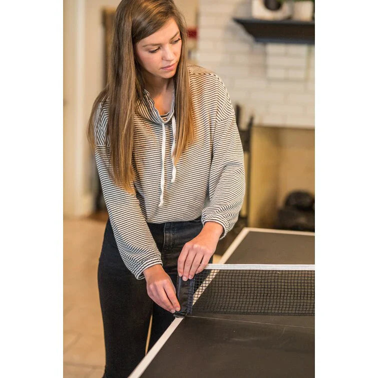 7' 3-in-1 Combination Table Includes Billiards, Table Tennis, And Dining Table
