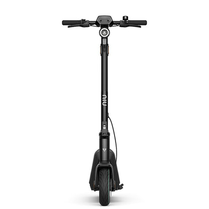 Niu- KQi3 Pro Foldable Electric Kick Scooter W/31 Mi Max Operating Range And 20 Mph Max Speed- Black