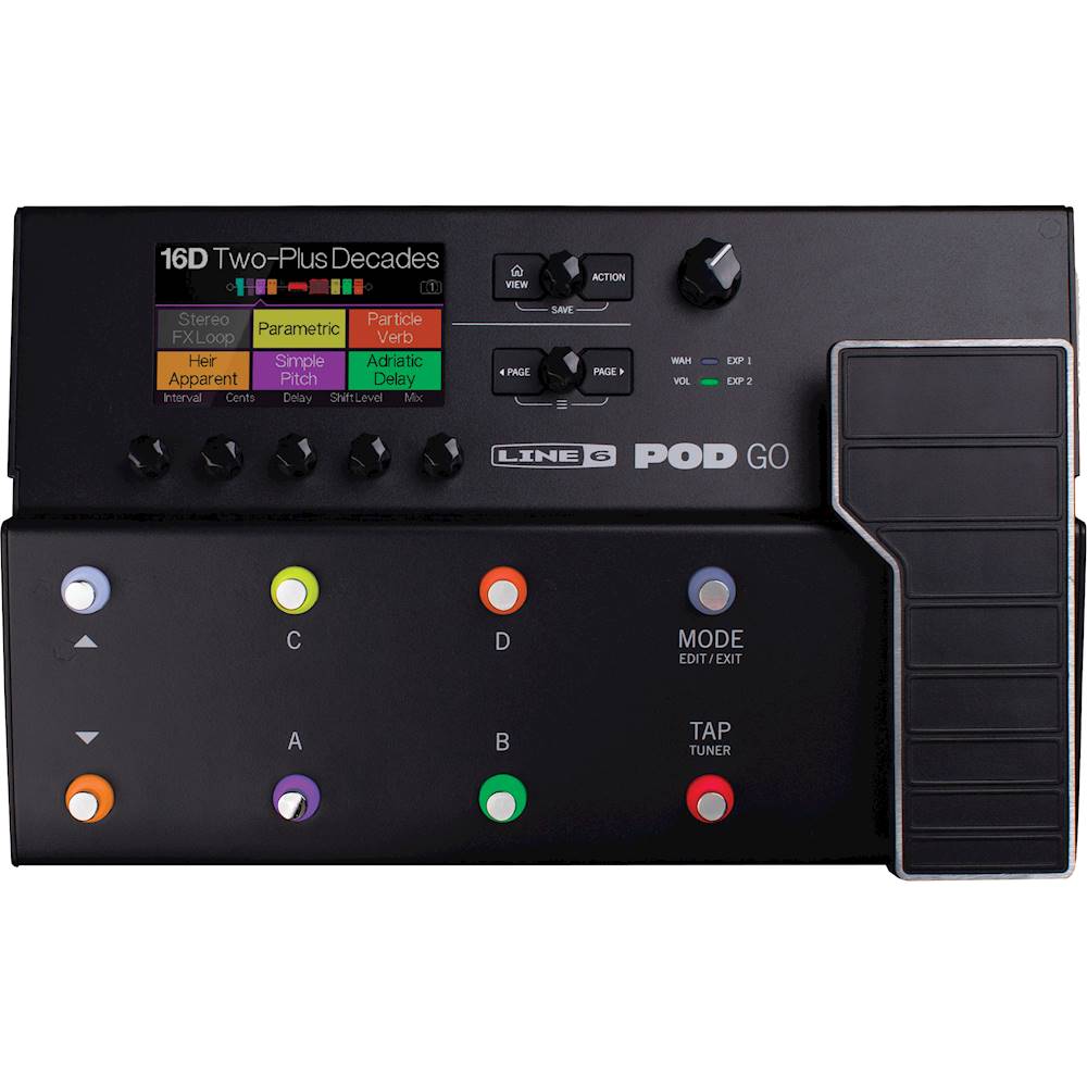 Line 6- Pod Go Guitar Processor- Black