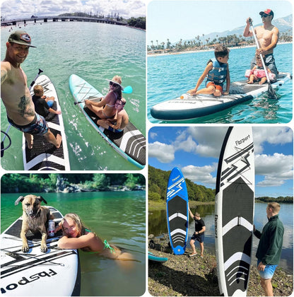 Premium Stand Up Paddle Board Yoga Board With Sup Accessories And Carry Bag