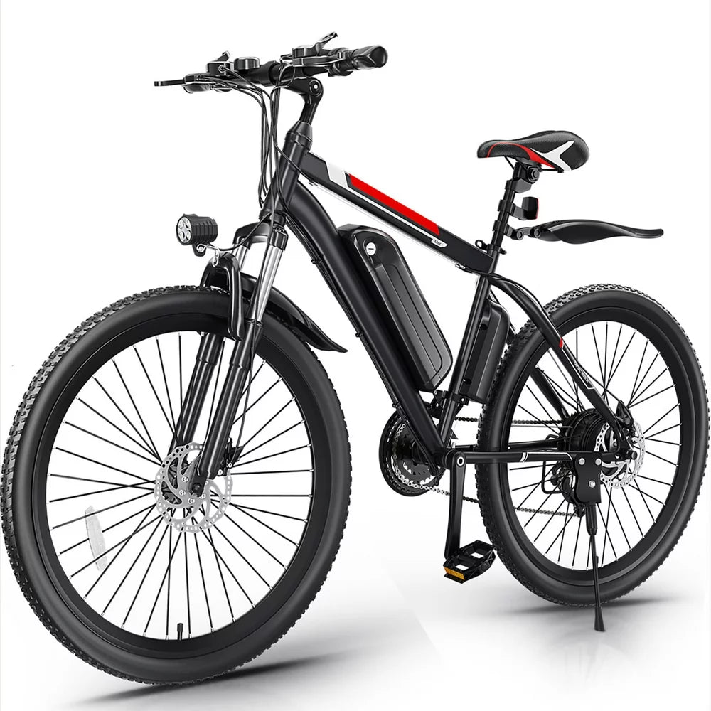 500W Electric Bike 26 In. Electric Bicycle For Adults With Cruise Control System Ebike