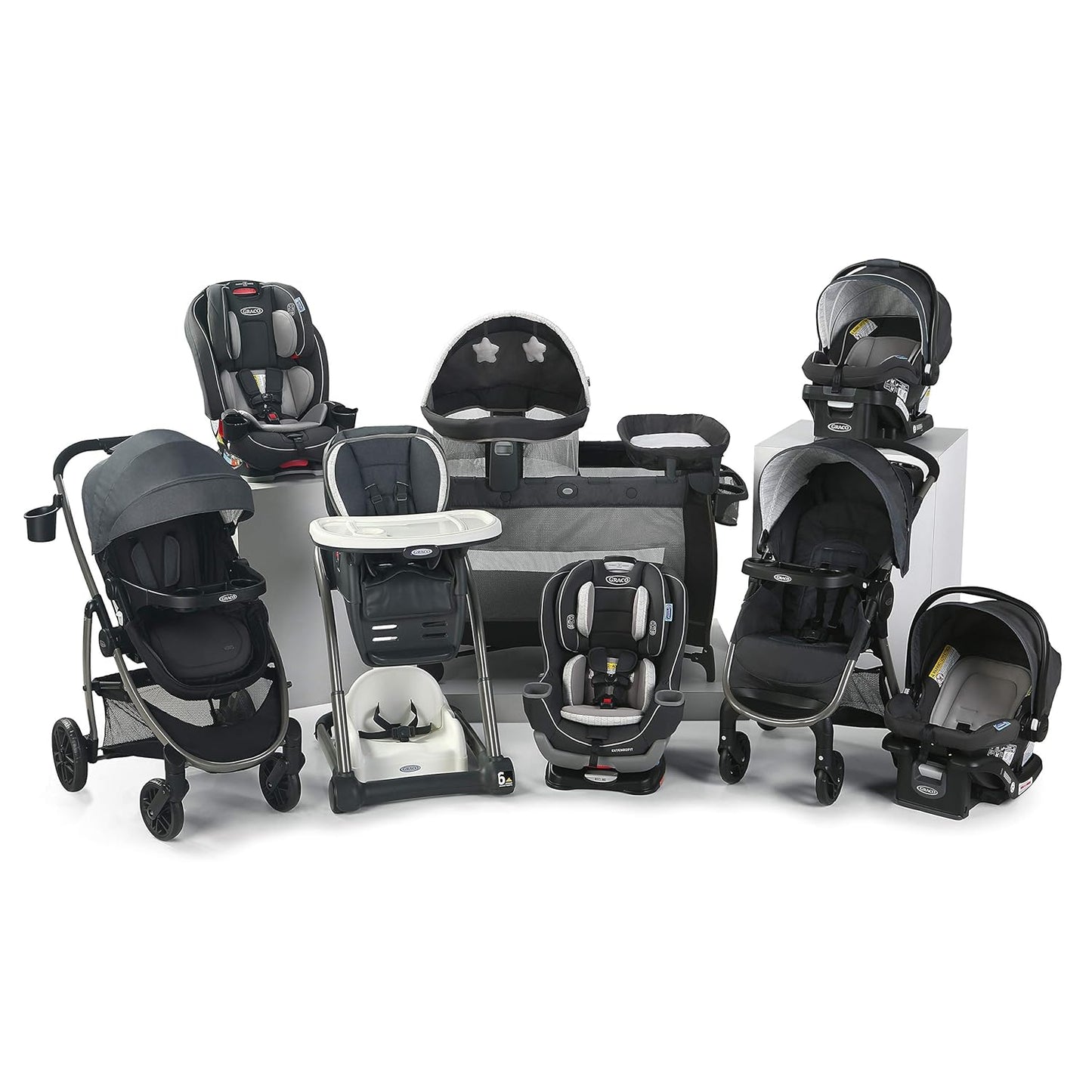 Graco Pack 'N Play Close2Baby Bassinet Playard Features Portable Bassinet Diaper Changer And More Derby