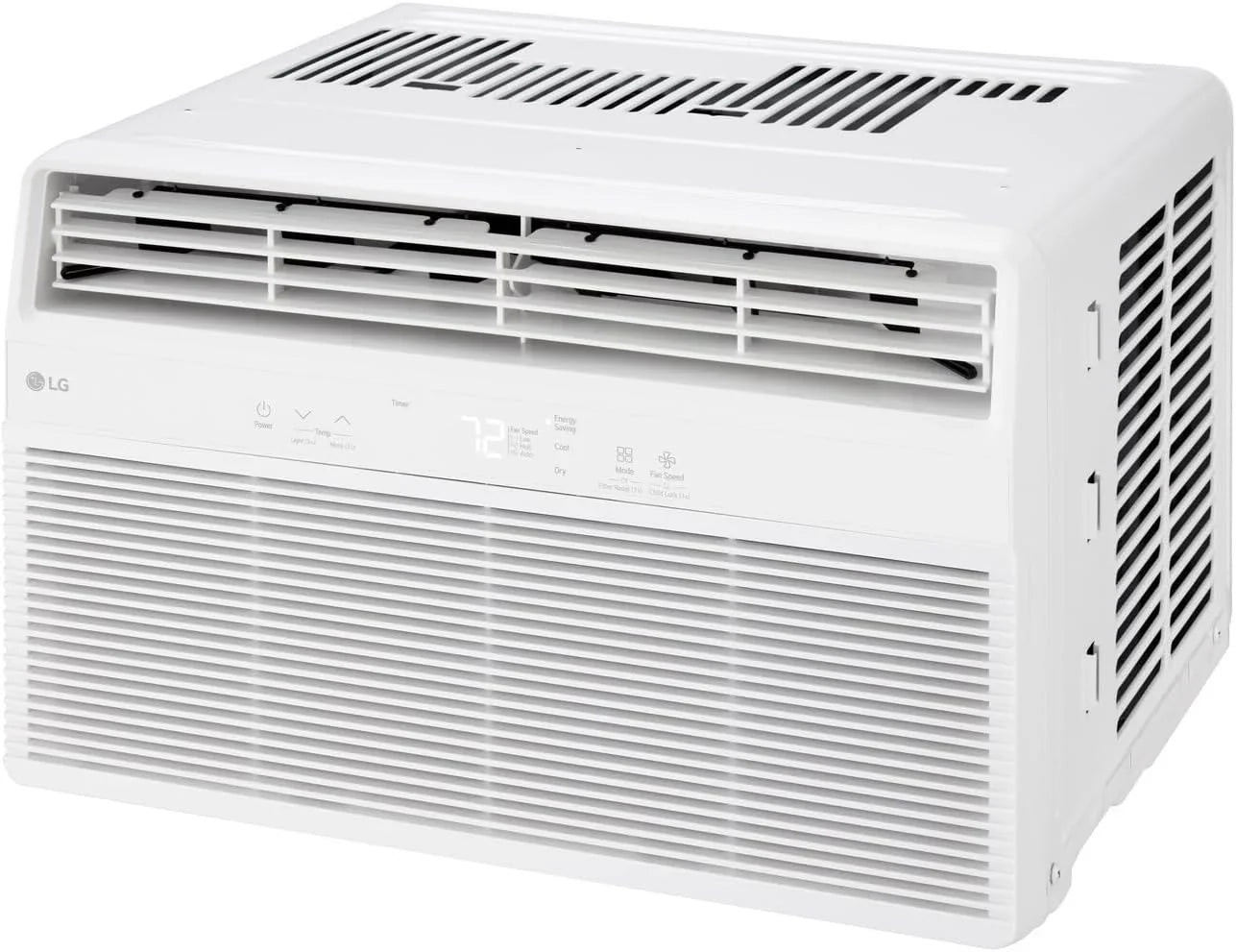LG 6,000 BTU Window Air Conditioner, 115V, Cools 250 Sq. Ft. For Bedroom, Den