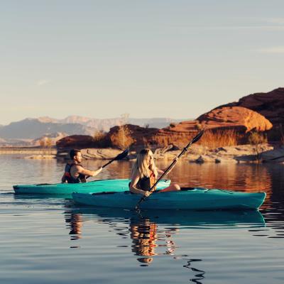Lifetime Guster 100 Sit-In Kayak, 2-Pack 457