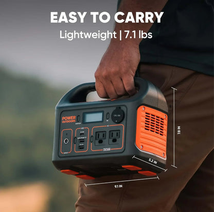 Portable Power Station Explorer 300, 293Wh Backup Lithium Battery, Solar Generator For Outdoors Camping Travel Hunting Blackout, Solar Panel Optional