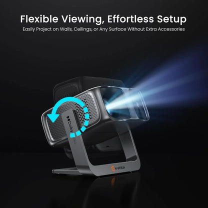 2000 Ansi Official Licensed Google TV Outdoor Projector 4K Decoding, Smart Projector