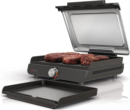 Ninja Griddle And Indoor Grill, 14锟 Electric Grill, For Steak, Burgers, Salmon, Veggies, And More, Pancake Griddle, Nonstick, Dishwasher Safe