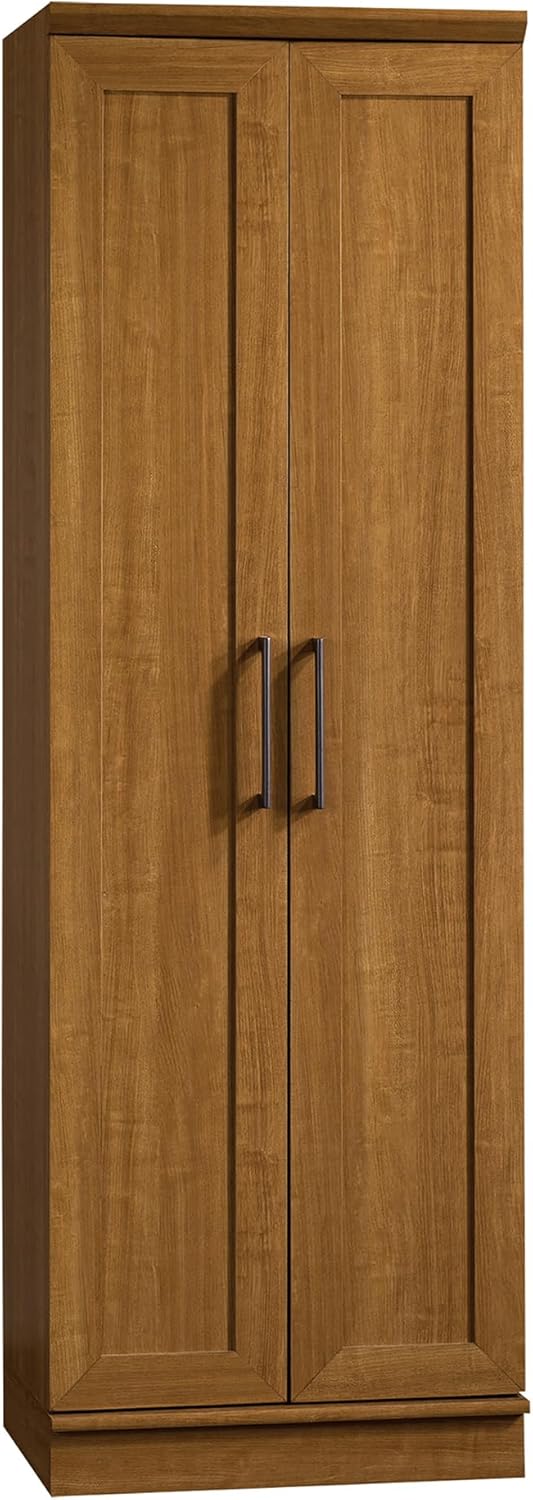Sauder HomePlus Storage Cabinet/Pantry Cabinets, Soft White Finish