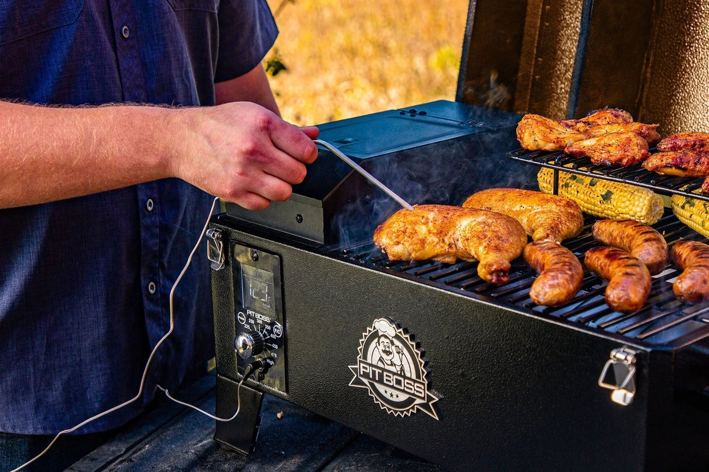 Pit Boss Tabletop Pellet Grill- Copper