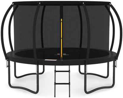 Jumpzylla 8 Ft. Trampoline Outdoor With Enclosure For Kids
