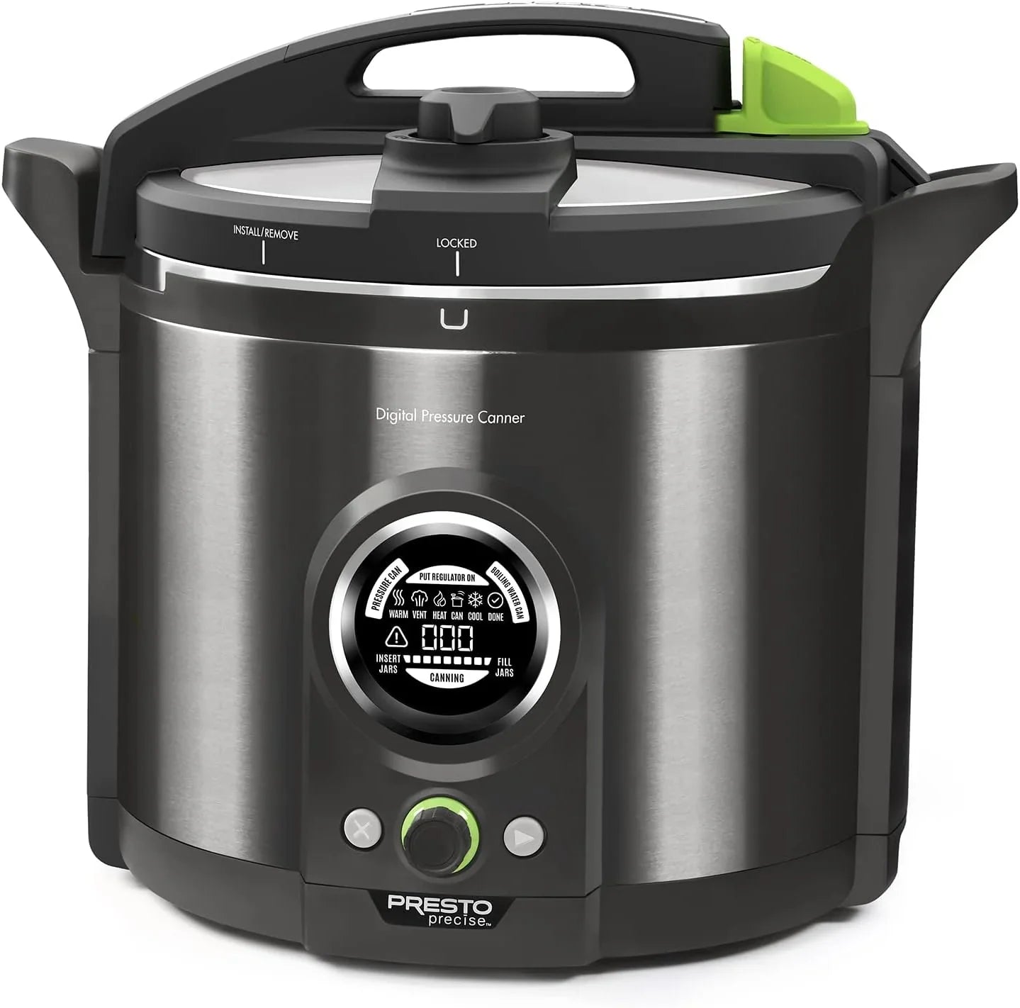 Presto 02152 17-Quart Digital Pressure Canner- Digital Display, Waterbath Capable