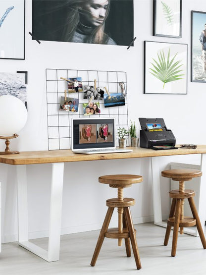 FastFoto FF-680W Wireless High-Speed Photo Scanning System, Black
