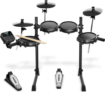 Alesis Turbo Mesh Kit- Electric Drum Set With Over 100 Sounds Mesh Drum Pad