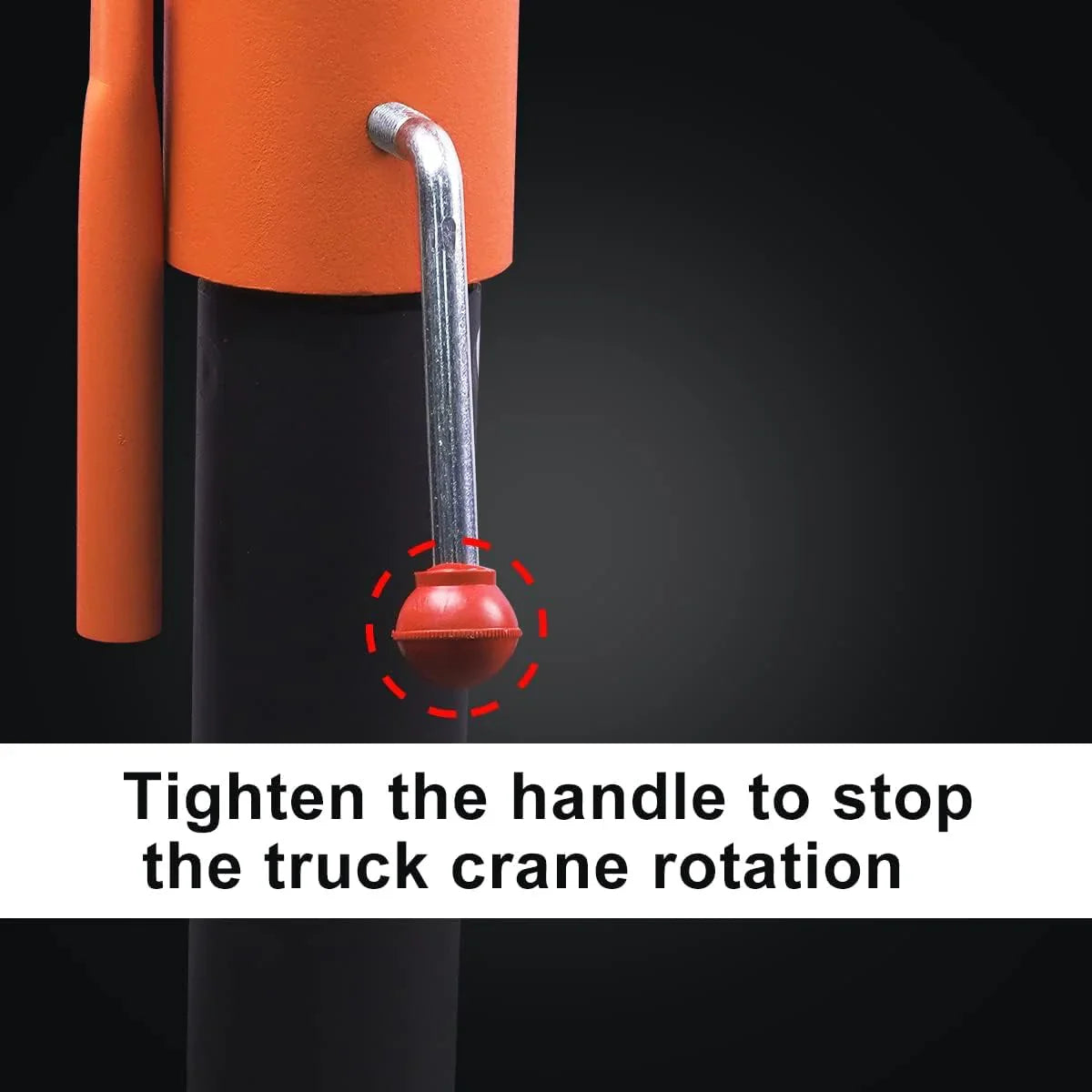 1100lb Folding Dismountable Household Hoist Truck Crane With Electric Hoist, 110V, 880lb Pulling Force, Jib Cranes For Factory, Warehouse