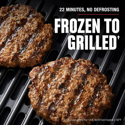 George Foreman Beyond Grill锟 7-in-1 Electric Indoor Grill With Air Fry Technology, MCAFD800D, Black, Large